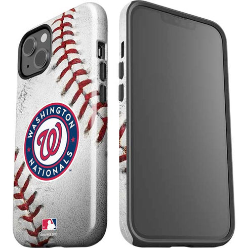 MLB Washington Nationals Game Ball iPhone 15 Plus Impact Case