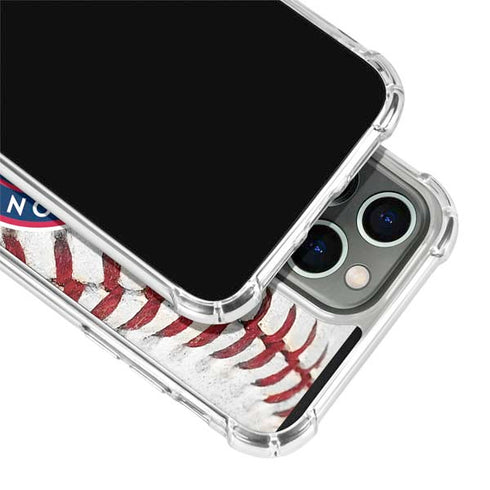 MLB Washington Nationals Game Ball iPhone 14 Pro Clear Case