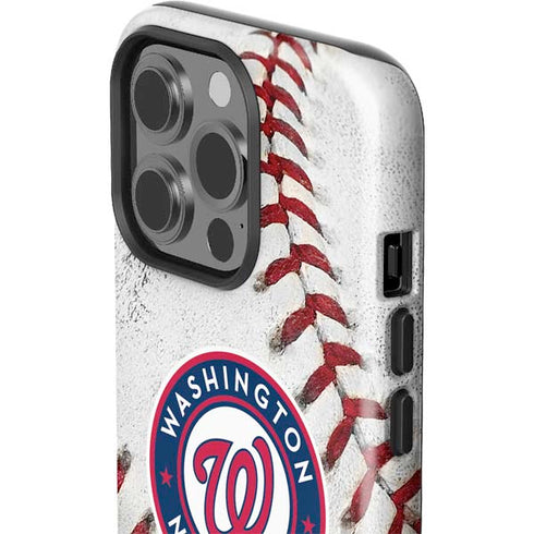 MLB Washington Nationals Game Ball iPhone 14 Pro Impact Case
