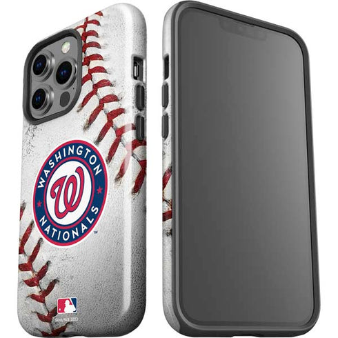 MLB Washington Nationals Game Ball iPhone 15 Pro Impact Case