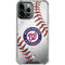 MLB Washington Nationals Game Ball iPhone 14 Pro Max Clear Case
