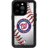 MLB Washington Nationals Game Ball iPhone 14 Pro Waterproof Case