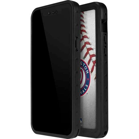 MLB Washington Nationals Game Ball iPhone 15 Waterproof Case