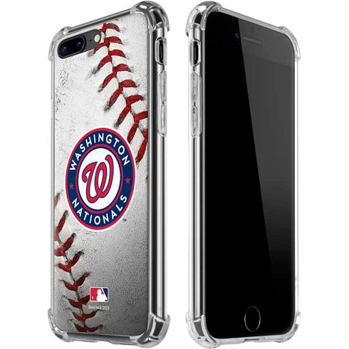 MLB Washington Nationals Game Ball iPhone 7/8 Plus Clear Case