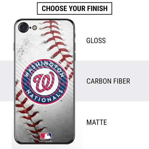 MLB Washington Nationals Game Ball iPhone SE (2nd & 3rd Gen) Skin