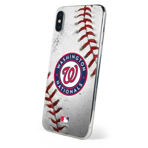 MLB Washington Nationals Game Ball iPhone X Skin