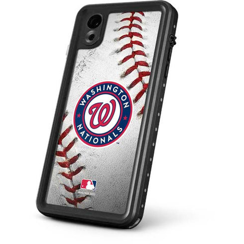 MLB Washington Nationals Game Ball iPhone XR Waterproof Case