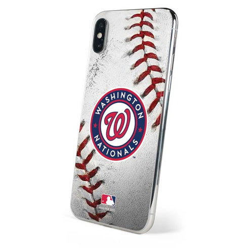 MLB Washington Nationals Game Ball iPhone XS Skin
