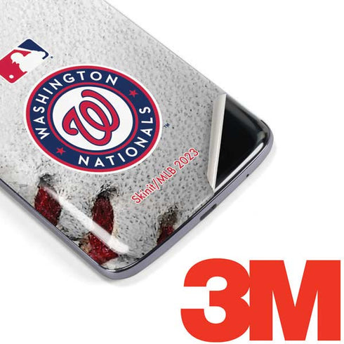 MLB Washington Nationals Game Ball Moto E5 Plus Skin