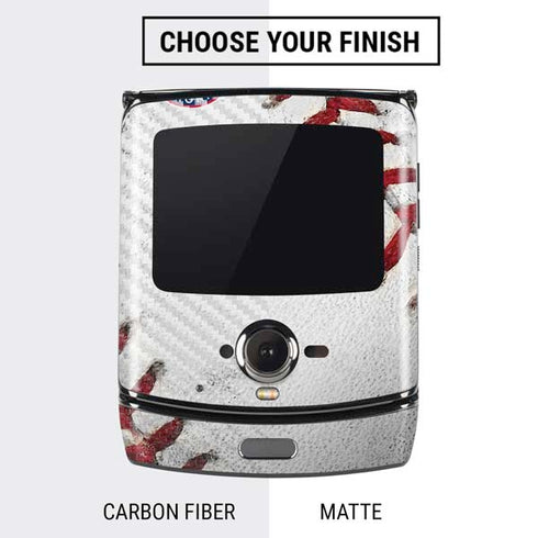 MLB Washington Nationals Game Ball Motorola RAZR Skin