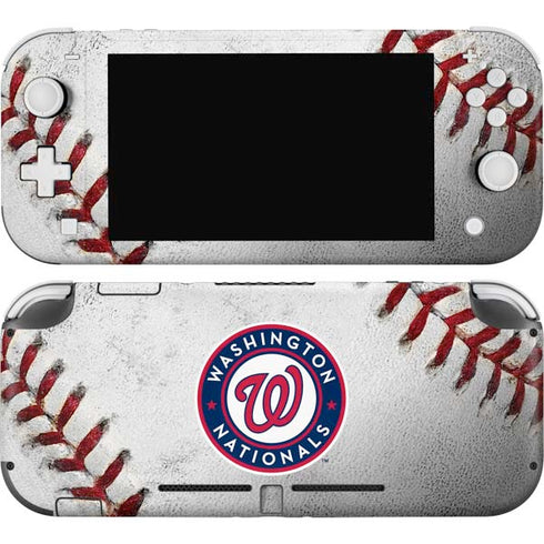 MLB Washington Nationals Game Ball Nintendo Switch Lite Skin