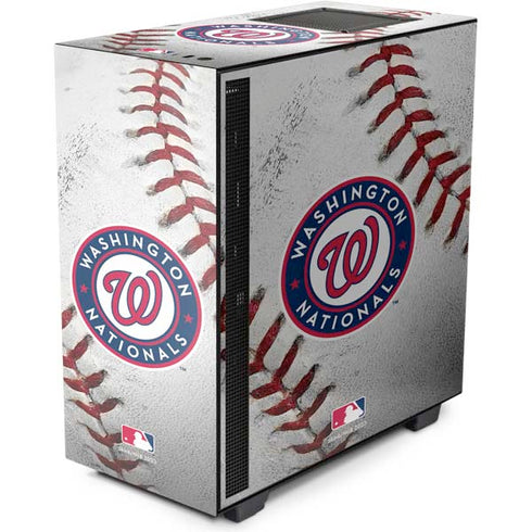 MLB Washington Nationals Game Ball NZXT H510 Compact ATX Mid-Tower Case Skin