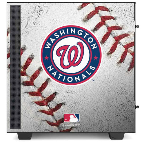 MLB Washington Nationals Game Ball NZXT H510 Compact ATX Mid-Tower Case Skin