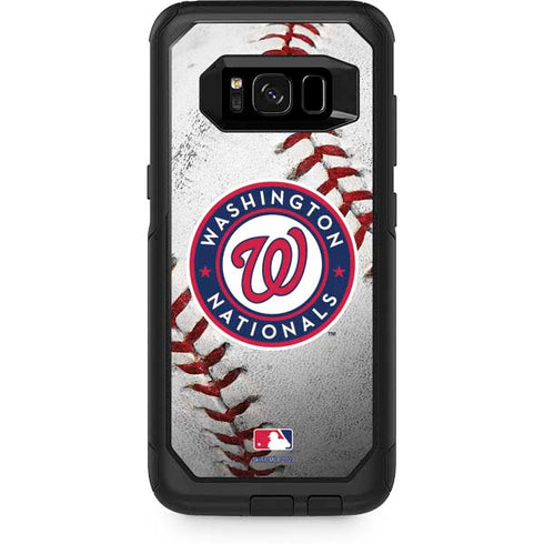 MLB Washington Nationals Game Ball Otterbox Commuter Galaxy Skin