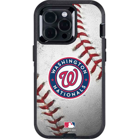 MLB Washington Nationals Game Ball Otterbox Defender iPhone Skin
