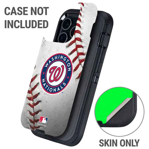 MLB Washington Nationals Game Ball Otterbox Defender iPhone Skin