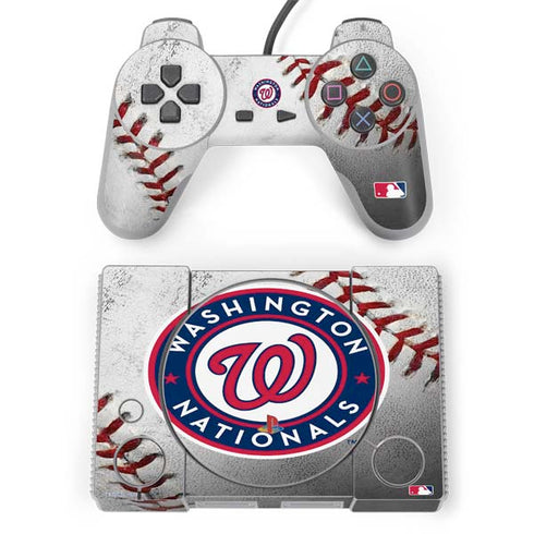 MLB Washington Nationals Game Ball PlayStation Classic Bundle Skin