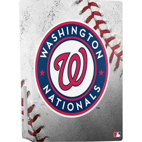 MLB Washington Nationals Game Ball PS5 Console Skin