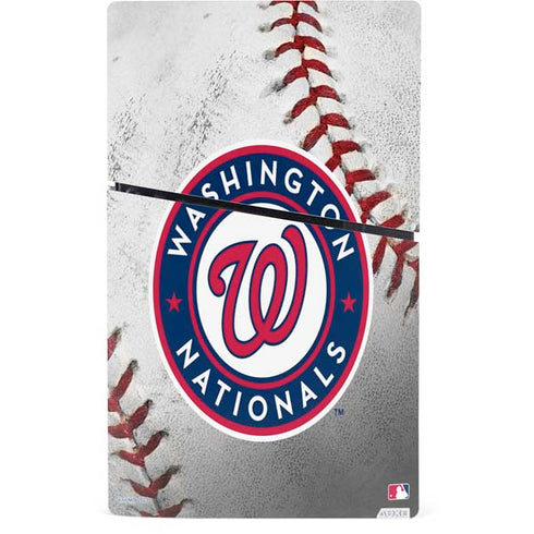 MLB Washington Nationals Game Ball PS5 Slim Digital Edition Console Skin
