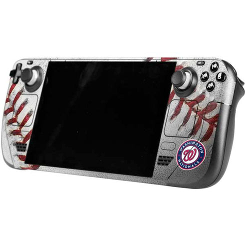 MLB Washington Nationals Game Ball Steam Deck Handheld Gaming Computer Skin