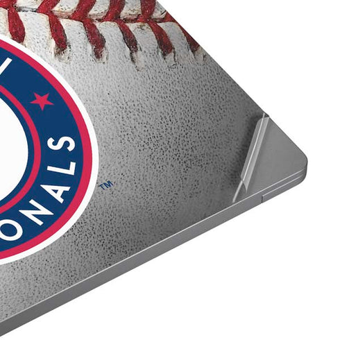MLB Washington Nationals Game Ball Universal Laptop 12in (9.8 x 6.8in) Skin