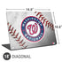 MLB Washington Nationals Game Ball Universal Laptop 18in (14.6 x 10.6in) Skin
