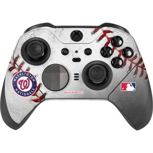 MLB Washington Nationals Game Ball Xbox Elite Wireless Controller Series 2 Skin