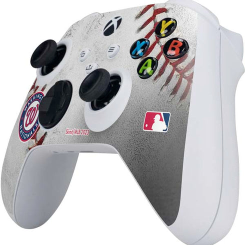 MLB Washington Nationals Game Ball Xbox Series S Controller Skin