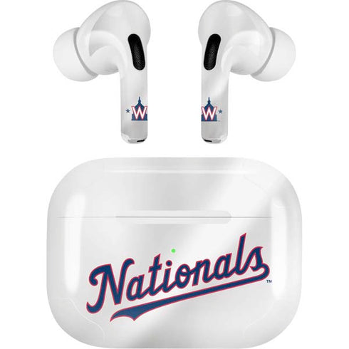 MLB Washington Nationals Home Jersey AirPods Pro 2nd Gen Skin