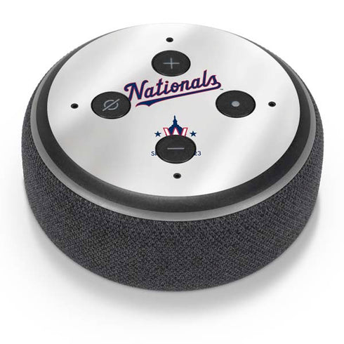 MLB Washington Nationals Home Jersey Amazon Echo Dot Skin