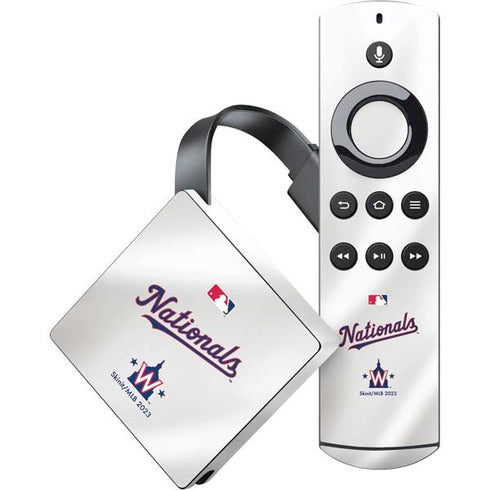 MLB Washington Nationals Home Jersey Amazon Fire TV Skin