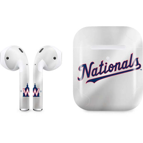 MLB Washington Nationals Home Jersey Apple AirPods 2 Skin
