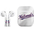 MLB Washington Nationals Home Jersey Apple AirPods 2 Skin