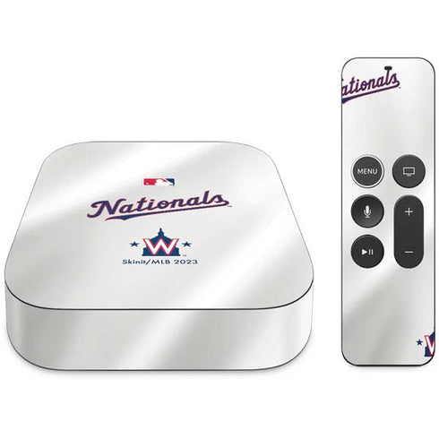MLB Washington Nationals Home Jersey Apple TV Skin
