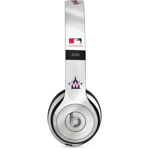 MLB Washington Nationals Home Jersey Beats Solo 2 Wired Skin