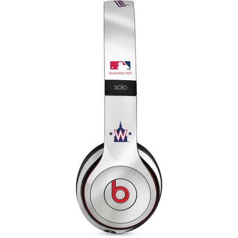 MLB Washington Nationals Home Jersey Beats Solo 2 Wireless Skin