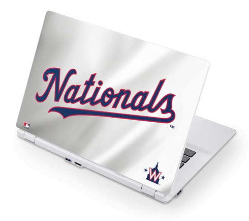 MLB Washington Nationals Home Jersey Acer Chromebook Skin