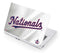 MLB Washington Nationals Home Jersey Acer Chromebook Skin