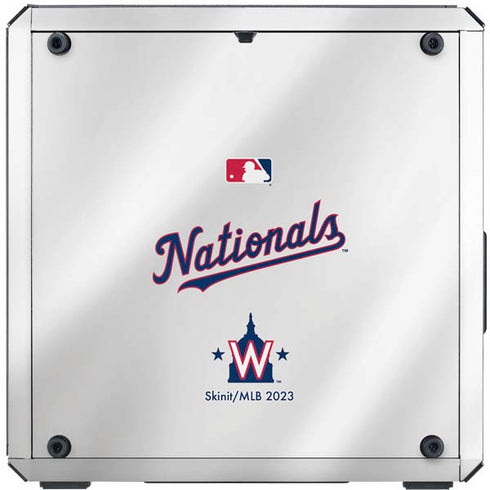 MLB Washington Nationals Home Jersey Cooler Master MasterBox Q300L Mini Tower Skin