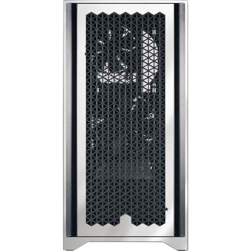 MLB Washington Nationals Home Jersey Corsair 4000D Tempered Glass Mid-Tower ATX Case Skin