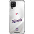 MLB Washington Nationals Home Jersey Galaxy A12 Clear Case