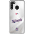 MLB Washington Nationals Home Jersey Galaxy A21 Clear Case