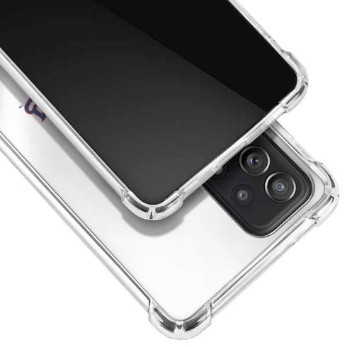MLB Washington Nationals Home Jersey Galaxy A52 5G Clear Case
