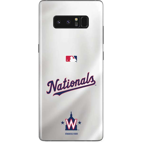 MLB Washington Nationals Home Jersey Galaxy Note 8 Skin