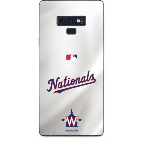 MLB Washington Nationals Home Jersey Galaxy Note 9 Skin