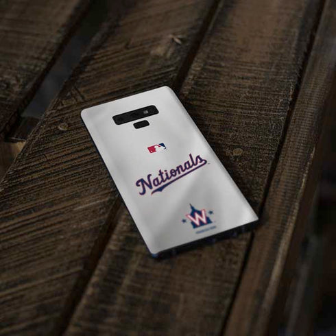 MLB Washington Nationals Home Jersey Galaxy Note 9 Skin