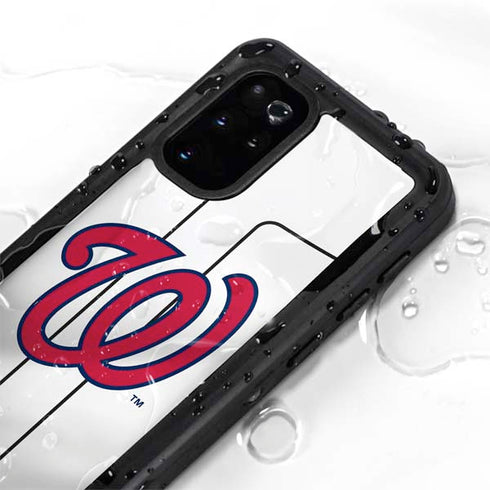MLB Washington Nationals Home Jersey Galaxy S20 Plus Waterproof Case