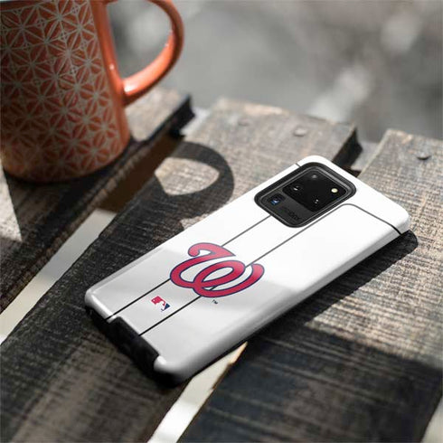 MLB Washington Nationals Home Jersey Galaxy S20 Ultra 5G Pro Case