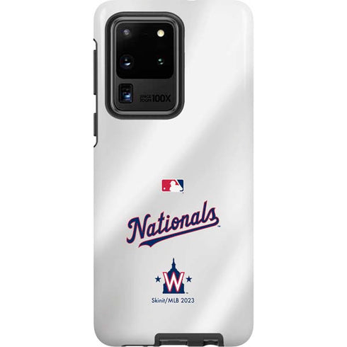 MLB Washington Nationals Home Jersey Galaxy S20 Ultra 5G Pro Case