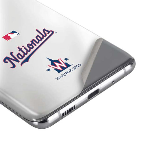 MLB Washington Nationals Home Jersey Galaxy S20 Ultra 5G Skin